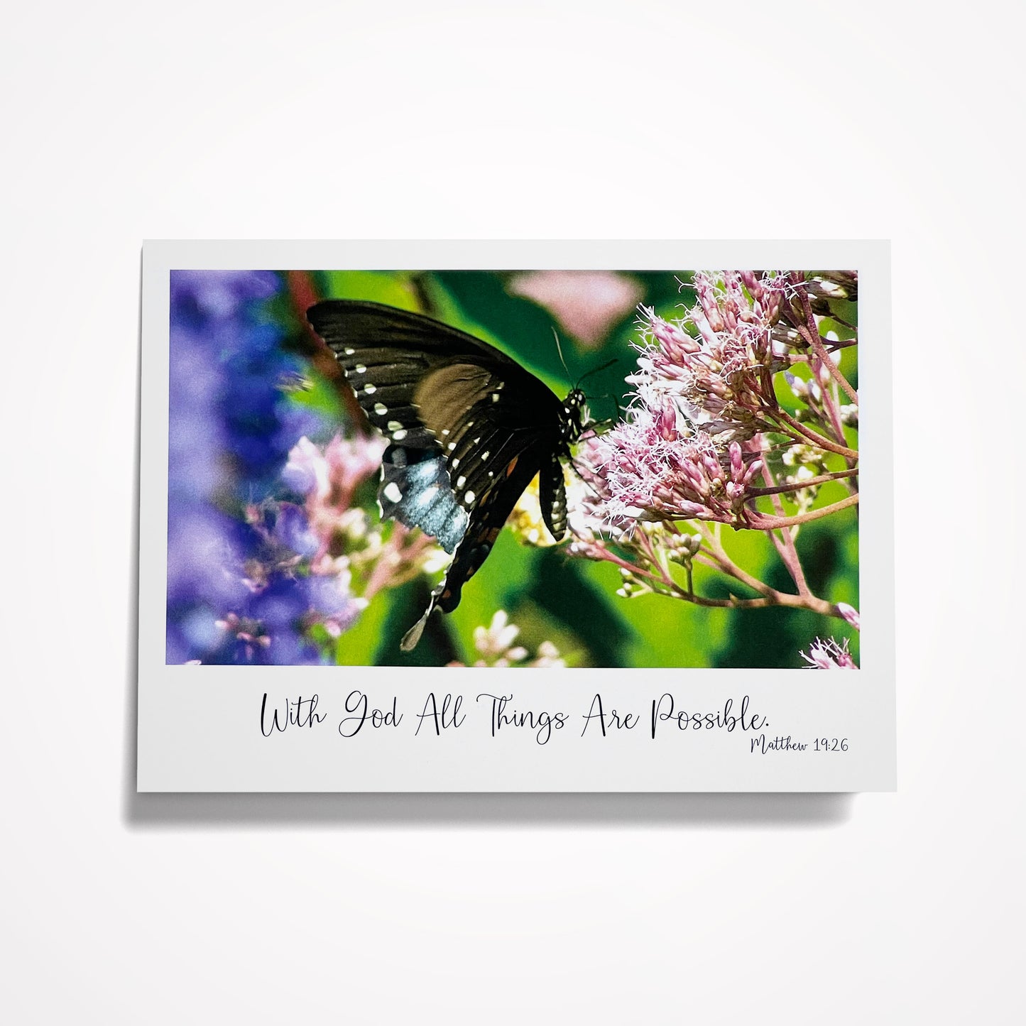 SET A: (8) Assorted 5"x7" Bible Verse Favorites (click on photo to see entire set)