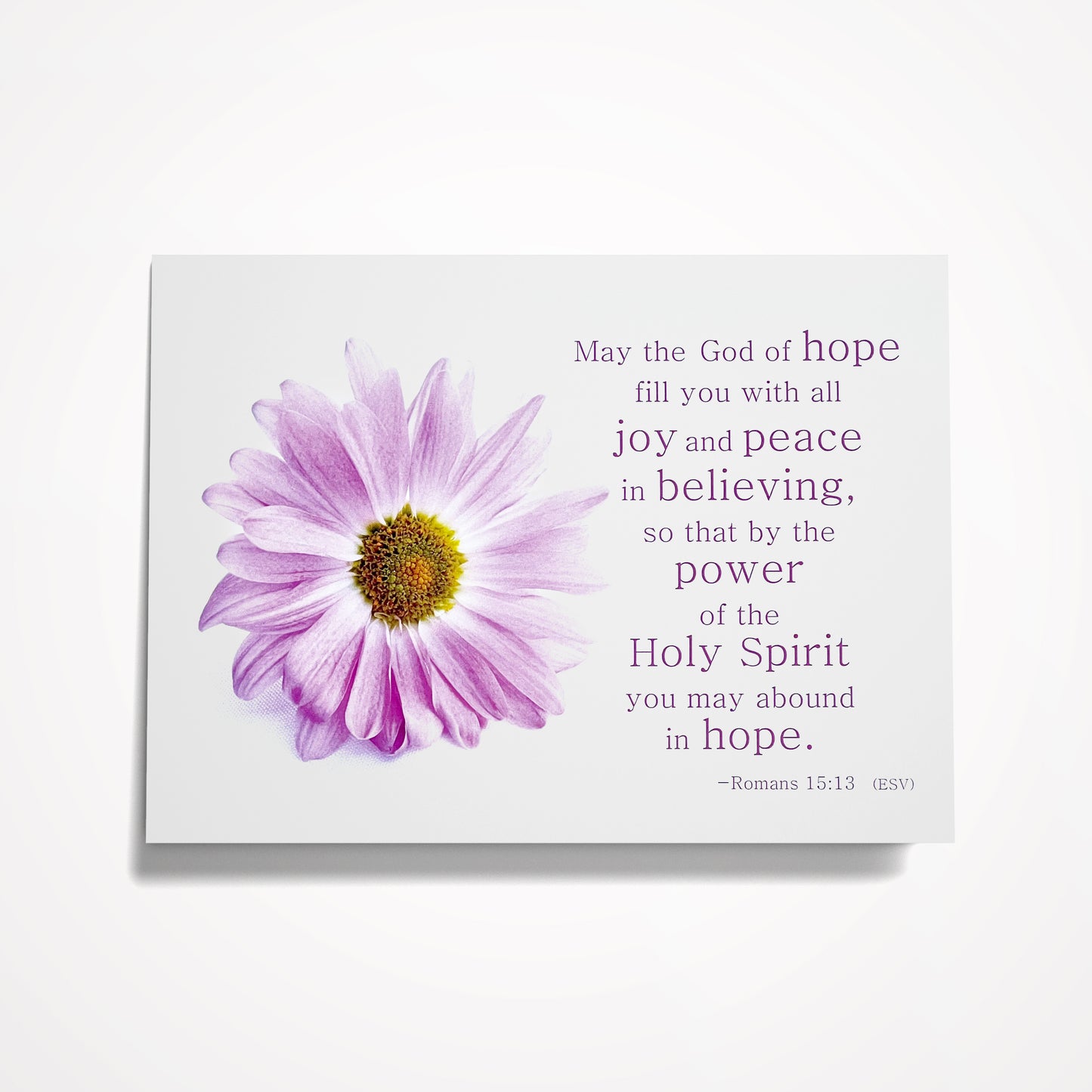 SET B: (8) Assorted 5"x7" Bible Verse Favorites (click on photo to see entire set.)